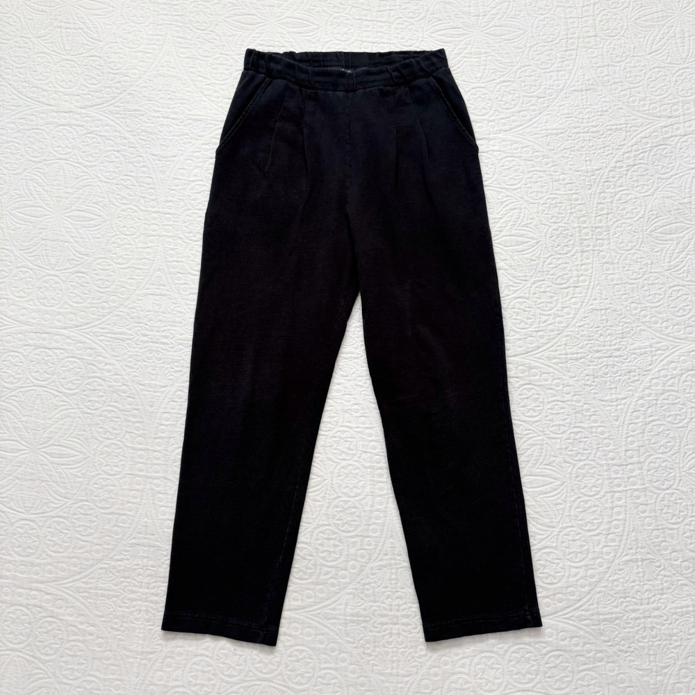 Gudrun Sjoden Organic Cotton Pants, Black Sz S‎